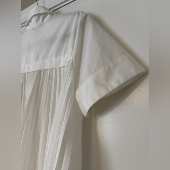 NWT Banana Republic Factory pleated back “mullet” blouse - Picture 14 of 14